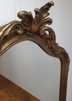 Franse spiegel Louis style  antique look ornamenten van gips