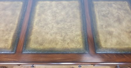 Engelse mahonie schrijftafel