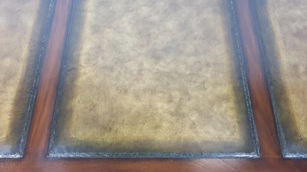 Engelse mahonie schrijftafel