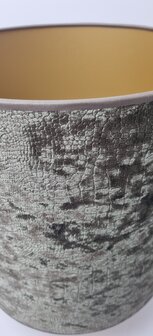 lampenkap croco velvet velours groen