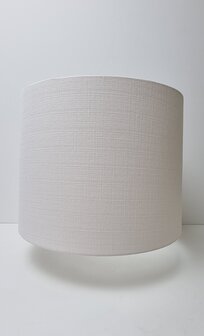 witte linnen lampenkap 45 cm