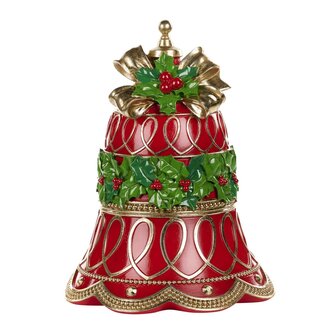 xmas holly bell rood groen
