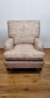 Fauteuil English brass wheels