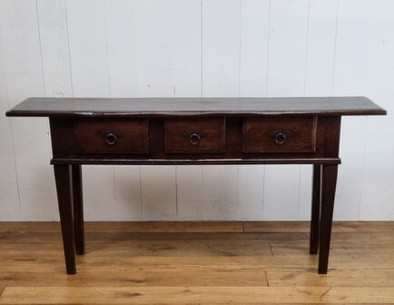 Wandtafel massief hout