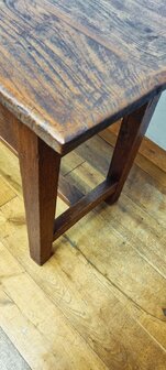 massief eiken tafel