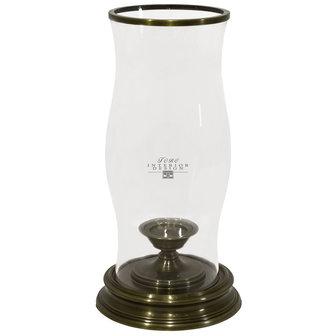 Messing windlicht hg. 60 cm
