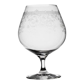 Set van 6 glazen cognac of bier