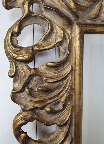 Franse spiegel antiek detail