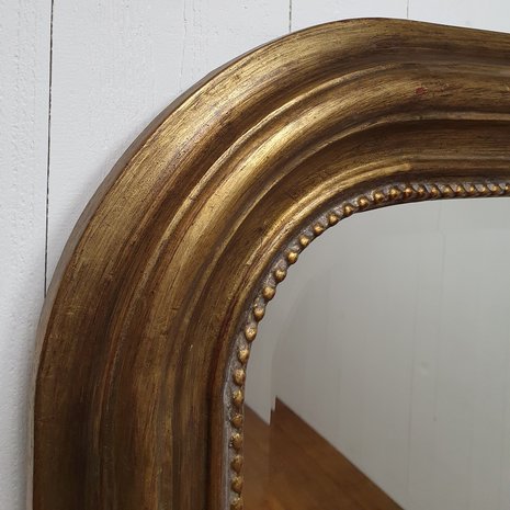 Franse spiegel Louis Phillipe style  antique look 
