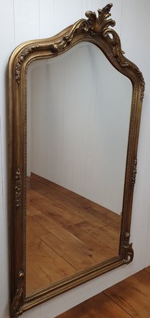 Franse spiegel Louis style  antique look gouden mirro