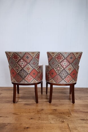 combinatiestof met visgraat en kelim