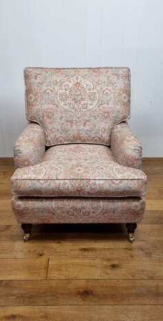 Fauteuil English brass wheels