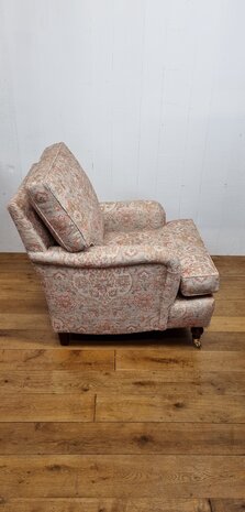 Fauteuil English brass wheels