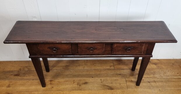 Wandtafel massief hout