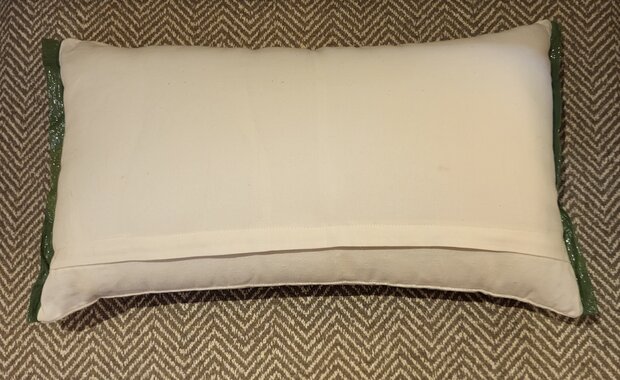 kerstkussen achterkant