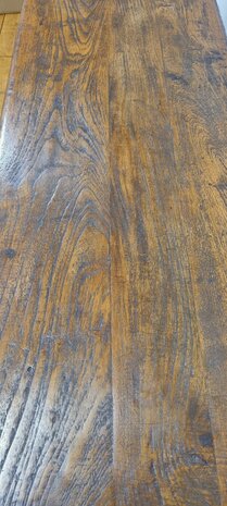 Antiek eiken wandtafel