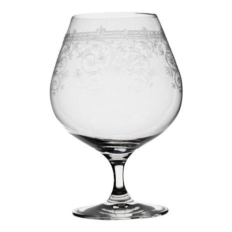 Set van 6 glazen cognac of bier