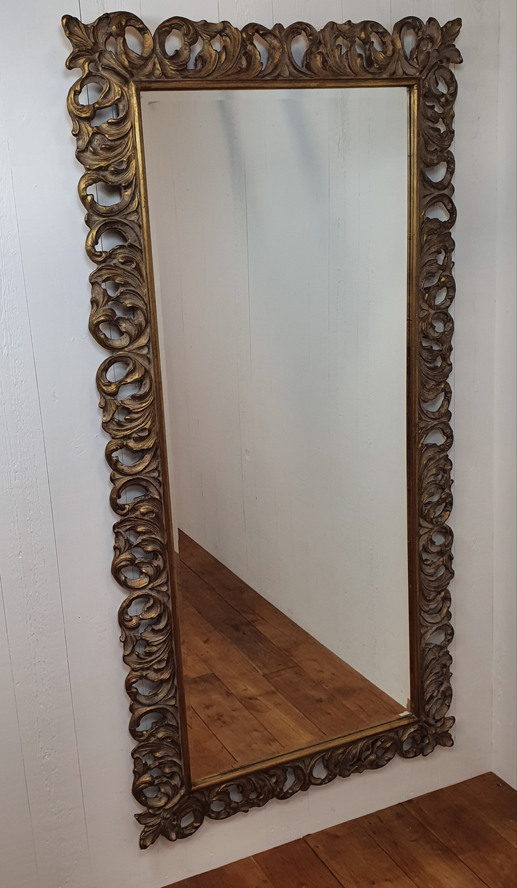 onderwerpen reguleren fout Grote spiegel met krullen afm 100 x 200 cm - Toro Interior Design -  Exclusief interieur in Maastricht
