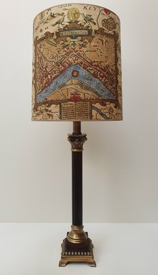 Lamp London Tafellamp incl. een exclusieve lampenkap van de map London
