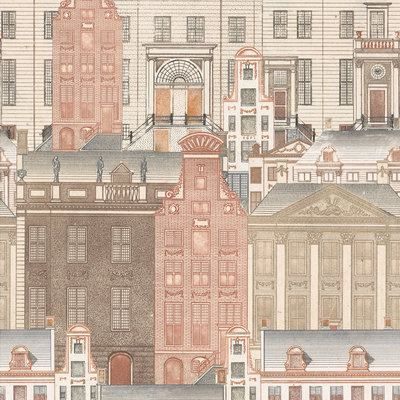 Amsterdam in pastelkleuren