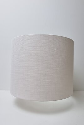 witte linnen lampenkap 45 cm