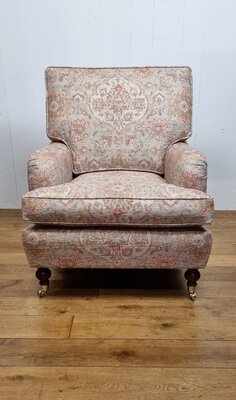 Fauteuil English brass wheels