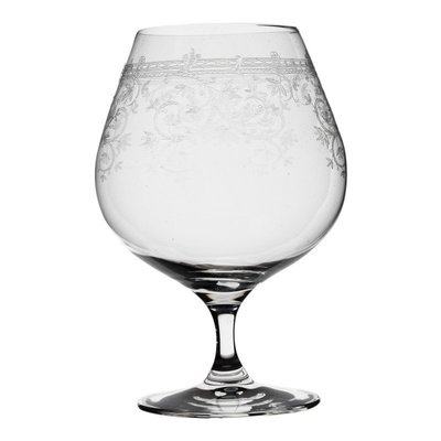 Set van 6 glazen cognac of bier